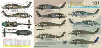 Decalque H-60 Blackhawk 1/35 Fcm 35001 Decal Plastimodelismo - Foto 4
