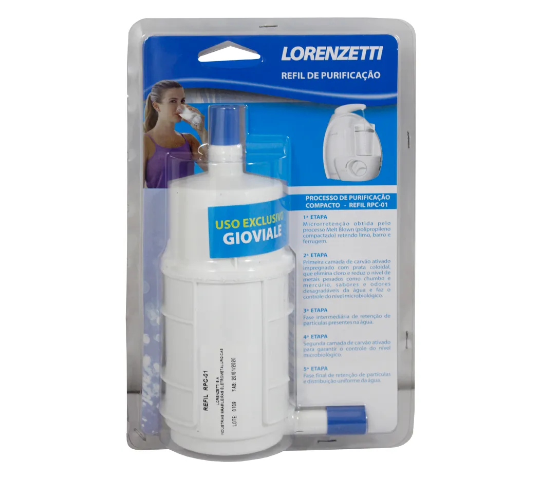 Refil Filtro Lorenzetti RPC-01 Gioviale Compacto Original