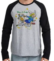 Camiseta manga longa Infantil ou Adulto Hora da Aventura Fiona Cake - Foto 2