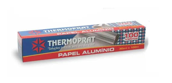Papel Alumínio 30X100m Thermoprat C/6