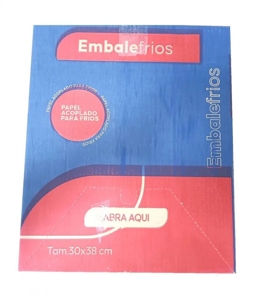 Papel Acoplado Para Frios 30X38cm Embalefrios C/400