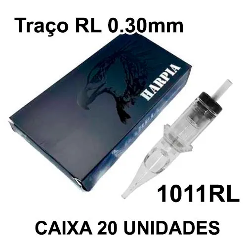 Cartucho HARPIA 0.30mm 1011 Traço RL - CAIXA 20 UNIDADES Imagem