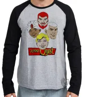 Camiseta manga longa Infantil ou Adulto jonny quest desenho retrô antigo hanna barbera - Foto 2