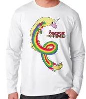 Camiseta manga longa Infantil ou Adulto Lady Iris hora aventura adventure time - Foto 2