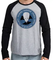 Camiseta manga longa Infantil ou Adulto Megamente handsome super heroi - Foto 3