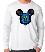 Camiseta manga longa Infantil ou Adulto Mickey mouse disney avatar - Foto 3