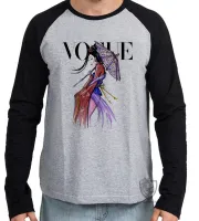 Camiseta manga longa Infantil ou Adulto Mulan disney japonesa - Foto 2