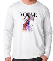 Camiseta manga longa Infantil ou Adulto Mulan disney japonesa - Foto 3