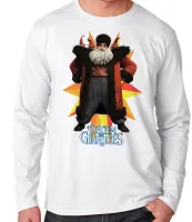 Camiseta manga longa Infantil ou Adulto Origem dos Guardiões papai noel - Foto 3