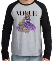 Camiseta manga longa Infantil ou Adulto Rapunzel disney enrolados - Foto 2
