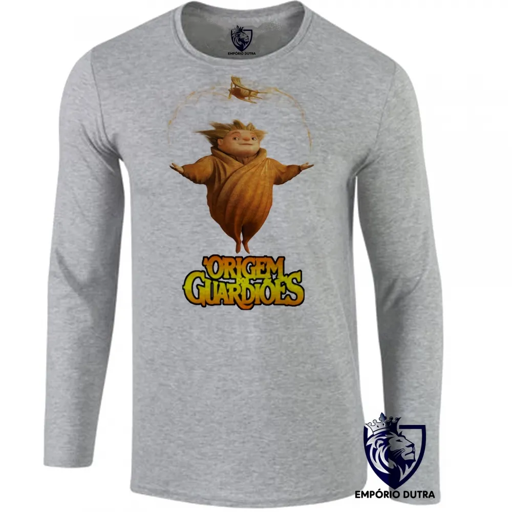 Camiseta manga longa Infantil ou Adulto Sandman a origem dos guardiões Imagem