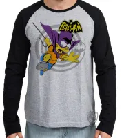 Camiseta manga longa Infantil ou Adulto simpsons bartman bart batman morcego - Foto 3