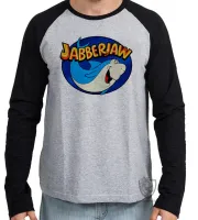 Camiseta manga longa Infantil ou Adulto tutubarao jabberjaw tubarão jaws hanna barbera - Foto 2