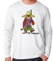 Camiseta manga longa Infantil ou Adulto Zé Buscapé hanna barbera colmeia desenho - Foto 2