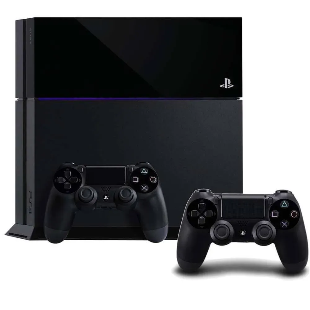Cópia de Console Oficial Sony Playstation 4 500GB, Controle Wireless e Fone de Ouvido Imagem