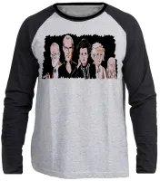 Camiseta manga longa Infantil ou Adulto albert einstein leonardo da vinci sigmund freud steve jobs marie curie - Foto 3