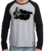 Camiseta manga longa Infantil ou Adulto Incredible Love caveira princesa - Foto 2