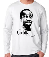 Camiseta manga longa Infantil ou Adulto Mussum cacildis trapalhões engraçada - Foto 3