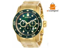 Relógio Invicta Pro Diver 0075 Banhado Ouro 18k Original + Frete Grátis