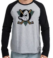 Camiseta manga longa Infantil ou Adulto Super Patos the Mighty Ducks - Foto 2