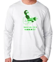 Camiseta manga longa Infantil ou Adulto Trust me Im radiologia radiologista - Foto 3