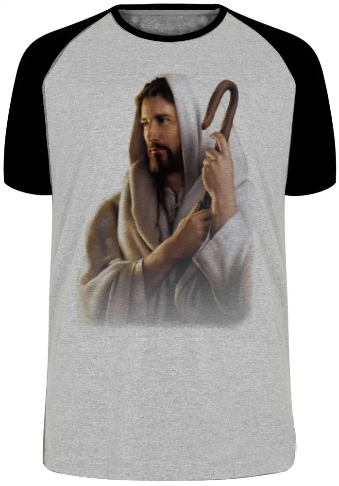 Camiseta adulto ou infantil Chico Jesus Cristo de Nazare DEUS Imagem