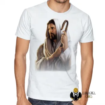 Camiseta adulto ou infantil Chico Jesus Cristo de Nazare DEUS - Foto 2