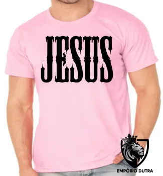 Camiseta adulto ou infantil Jesus Cristo DEUS Cristão nosso Rei - Foto 2