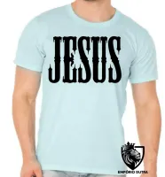 Camiseta adulto ou infantil Jesus Cristo DEUS Cristão nosso Rei - Foto 5