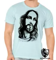 Camiseta adulto ou infantil Jesus Cristo DEUS verdadeiro salvador - Foto 5