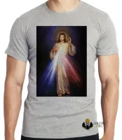 Camiseta adulto ou infantil Jesus Cristo Sagrado coração DEUS - Foto 3