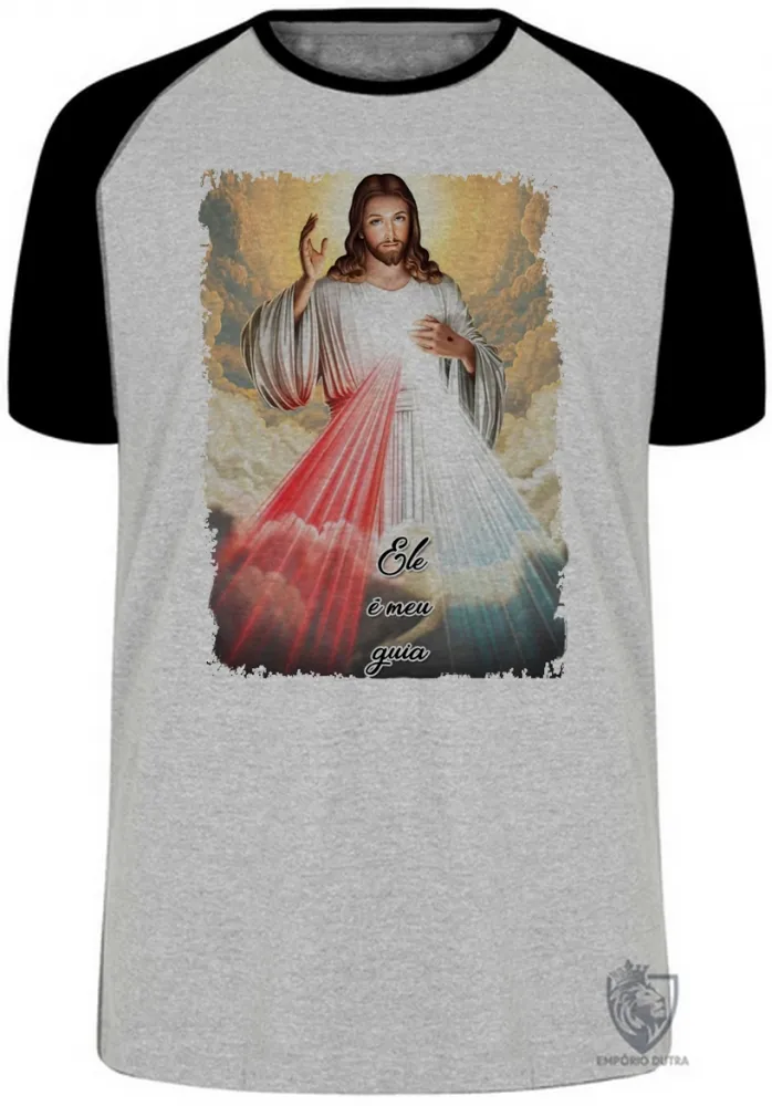 Camiseta adulto ou infantil Jesus meu guia