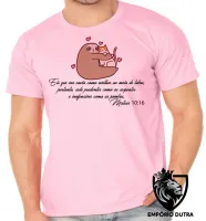 Camiseta adulto ou infantil Mateus 10 16 - Foto 2