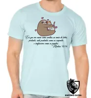 Camiseta adulto ou infantil Mateus 10 16 - Foto 5