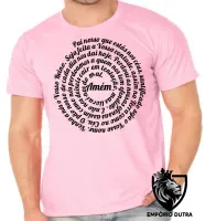 Camiseta adulto ou infantil Pai Nosso oração JESUS CRISTO DEUS - Foto 2