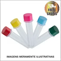 Tubete p/ Lembrancinhas 12 CMS C/ ADESIVO PERSONALIZADO  - Foto 2