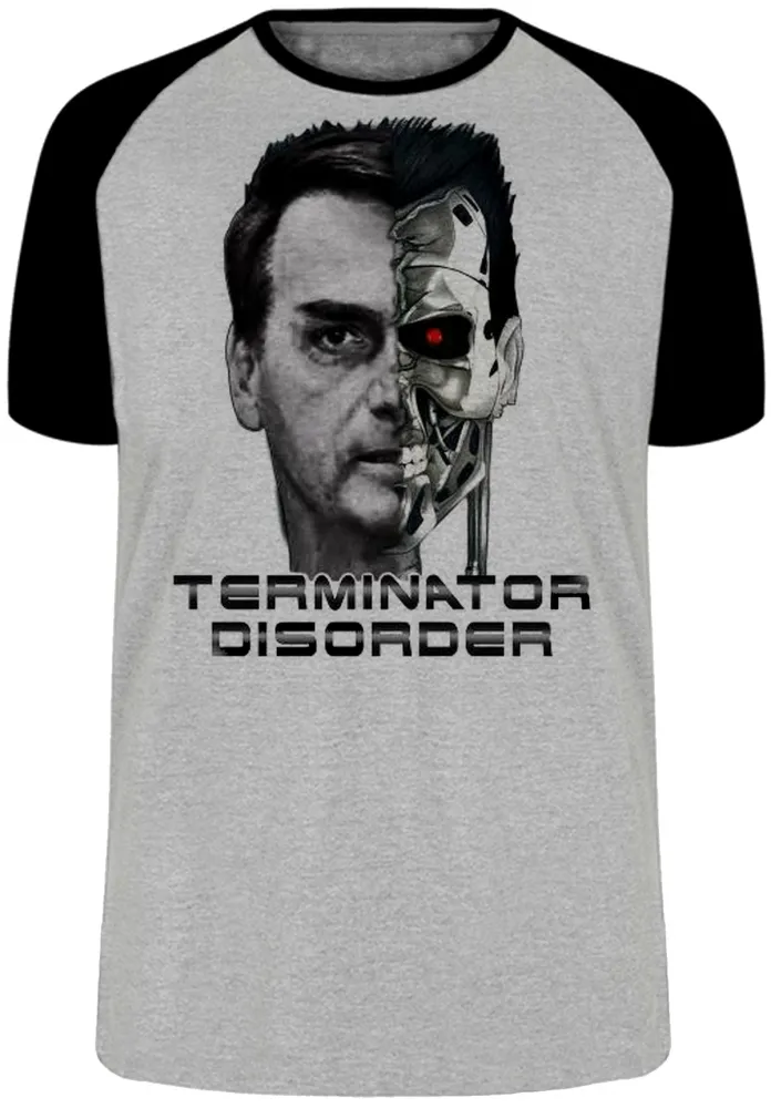 Camiseta adulto ou infantil Bolsonaro exterminador futuro