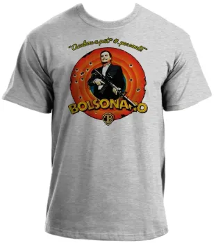 Camiseta adulto ou infantil Bolsonaro Looney Tunes - Foto 2