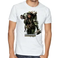 Camiseta adulto ou infantil bolsonaro resgate Eneas Carneiro - Foto 4