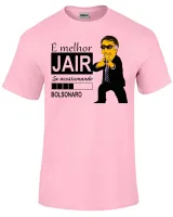 Camiseta adulto ou infantil Bolsonaro Simpsons Melhor Jair acotumando - Foto 3