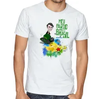 Camiseta adulto ou infantil Bolsonaro tanque meu partido Brasil - Foto 3