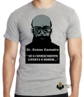 Camiseta adulto ou infantil Enéas Carneiro direita conhecimento - Foto 2