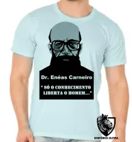 Camiseta adulto ou infantil Enéas Carneiro direita conhecimento - Foto 4