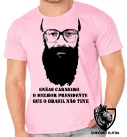 Camiseta adulto ou infantil Enéas Carneiro melhor presidente Brasil - Foto 2