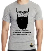 Camiseta adulto ou infantil Enéas Carneiro melhor presidente Brasil - Foto 4