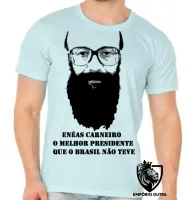 Camiseta adulto ou infantil Enéas Carneiro melhor presidente Brasil - Foto 5