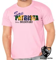 Camiseta adulto ou infantil patriota Brasil Jair Bolsonaro - Foto 2