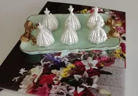 Molde de Silicone Vestidos de Noiva e Debutante