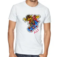 Camiseta adulto ou infantil ALF skate et teimoso alien - Foto 5