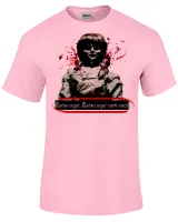 Camiseta adulto ou infantil Annabelle filme terror boneca - Foto 3